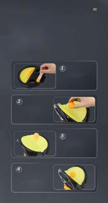 [5803 People Praise] Children's Hand Ball Clip Outdoor Parent-child Fitness Toy Throw Catch Adult Educational_voghion.com