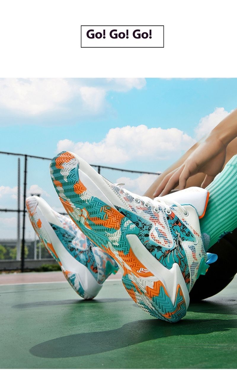 Atmungsaktiv mesh traktion basketball med anti-slip, støddæmpende, slid-beständig og atmungsaktiv turnschuhe,_voghion.com