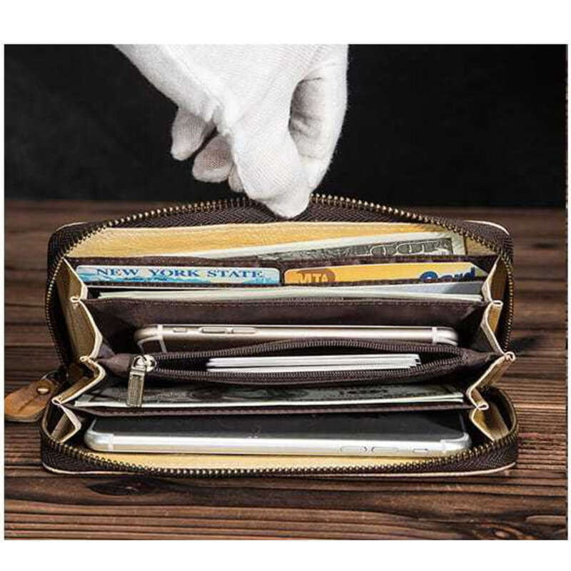 Leather Wallet, Handbag, Card Bag, Women's Bag, Sports Bag, Men's Bag, Multifunctional, Large Capacity, Stylish And Beautiful
_voghion.com