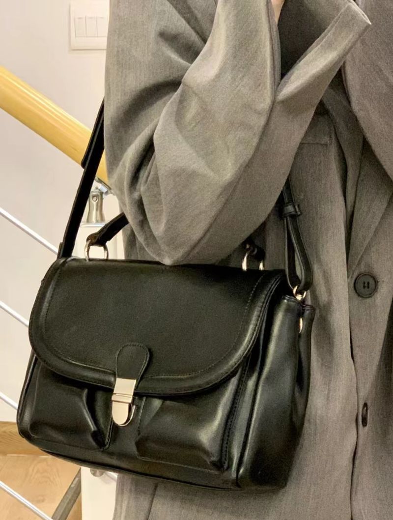 Einschultriger, vielseitiger Pendler-Handheld-Postman Doctor 2024, neue Aktentasche mit großer Kapazität und Textur,_voghion.com