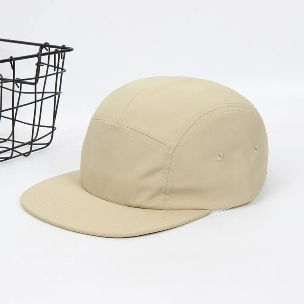 5 Panel Baseball Cap Waterproof Breathable Quick Drying Hiking Hat_voghion.com