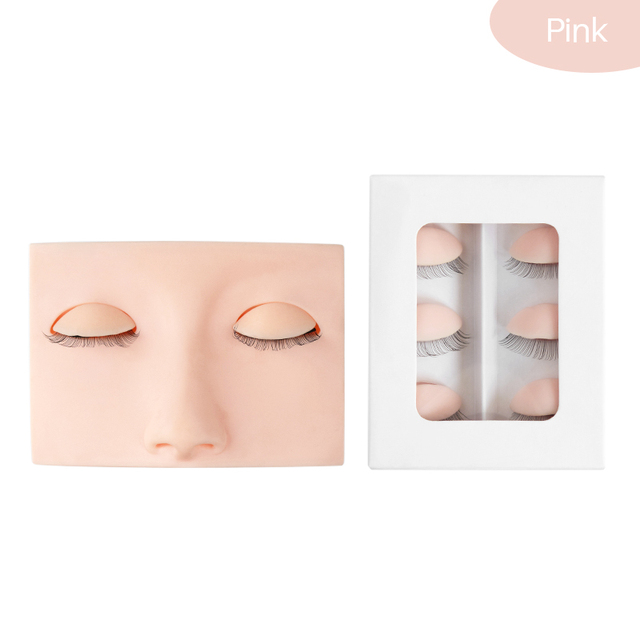 Song Lash Mannequin Head For Eyelash Extension With Practice Silicone Mannequin Head Lashes Extensions  Cosmetic Model Supplies_voghion.com