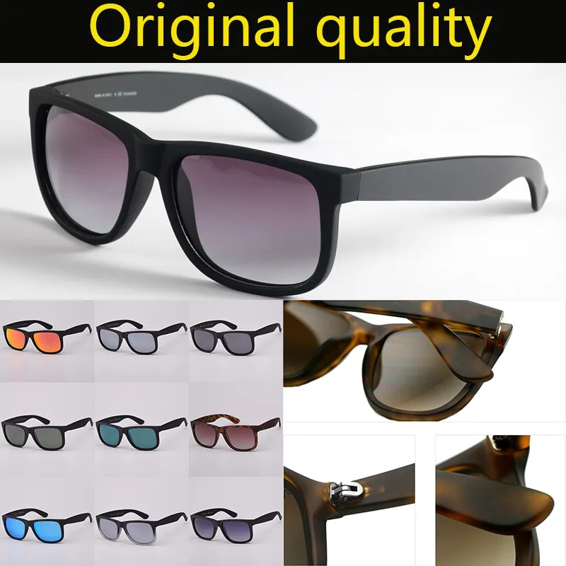 Top Quality Fashion 55mm JUSTIN 4165 Polarized Men Women Sunglasses Nylon Frame Sun Glasses With Accessories_voghion.com