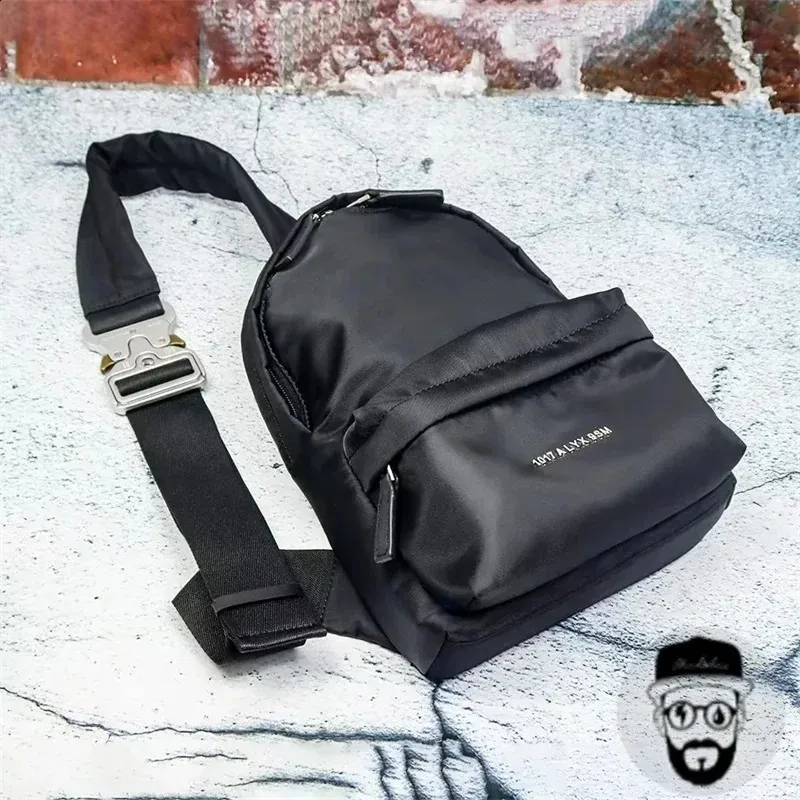 Batohy ALYX s kovovou sponou Y2K Siery pro muže a ženy, vysoce kvalitní 1017 Alyx 9SM, multifunkční taška 240919_voghion.com