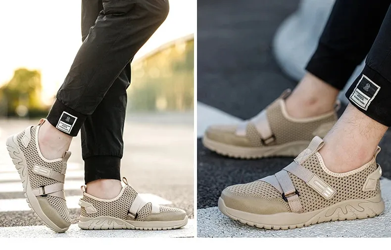 Chaussures de sécurité électriques d'été respirantes et résistantes aux perforations, embout en plastique isolé 6 kV 241205_voghion.com