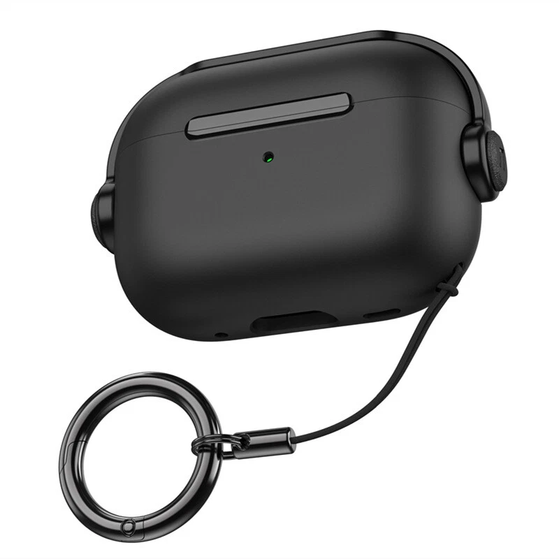 For AirPods 4 Pro 2 3rd Generation Earphone Shockproof Case Lock Bluetooth Strap_voghion.com