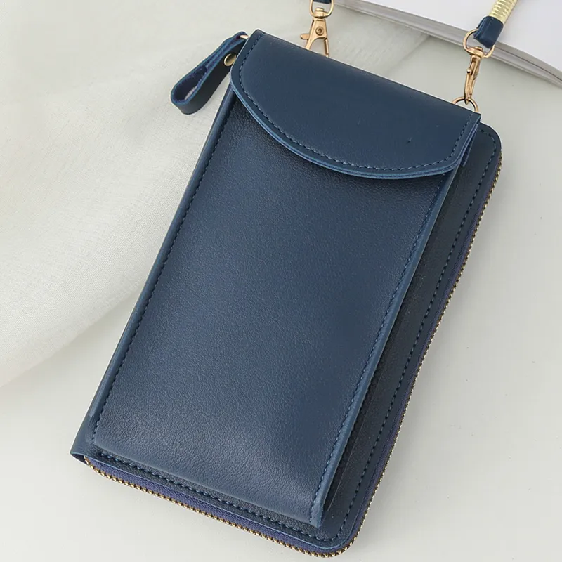 Yogodlns Lässige Handy-Umhängetasche für Frauen aus PU-Leder, multifunktionale Messenger-Handtasche mit Klappe, Damentasche_voghion.com