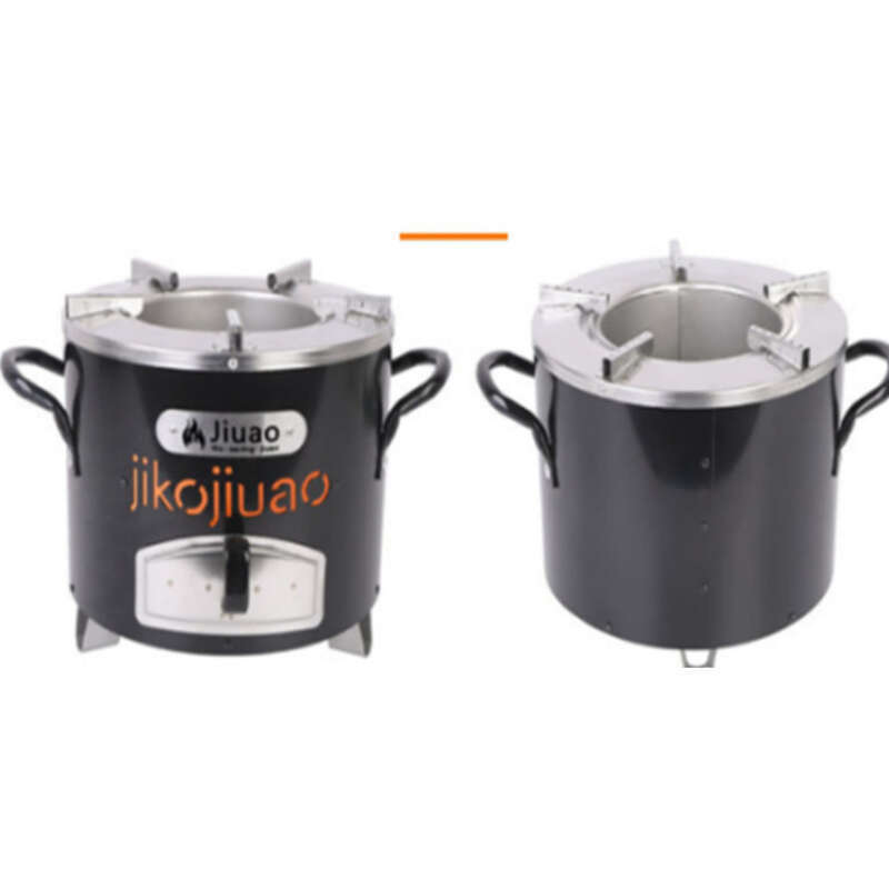 Stainless Steel Household Cooking Firewood Stove, Multifunctional Picnic Stove_voghion.com