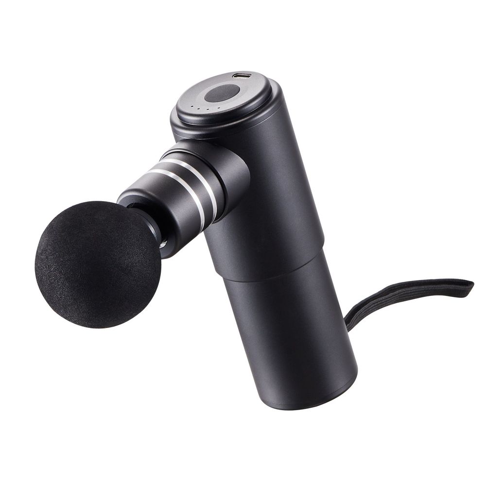 Massage Gun Deep Tissue, Percussion Mini Muscle Massage Gun For Athletes - With 4 Speed Levels &amp; 4 Massage Heads, 12V 2500mAh Batteries, Handhe_voghion.com