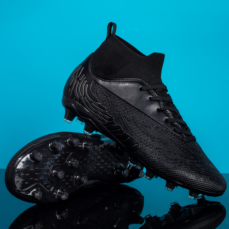 Featured New Youth Long Spike Soccer Shoes 4 Colors Sizes 32-46_voghion.com