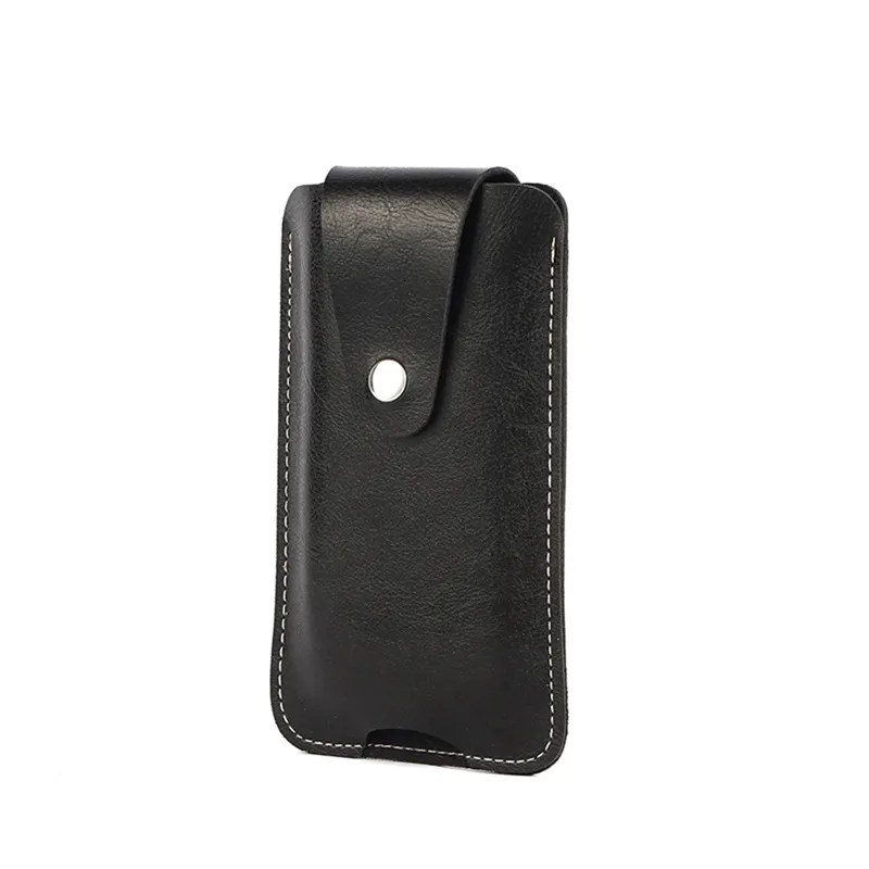Fashion Men PU Leather Mobile Phone Pack Outdoor Multifunction Belt Clip Mini Bag Wholesale Waist Purses_voghion.com