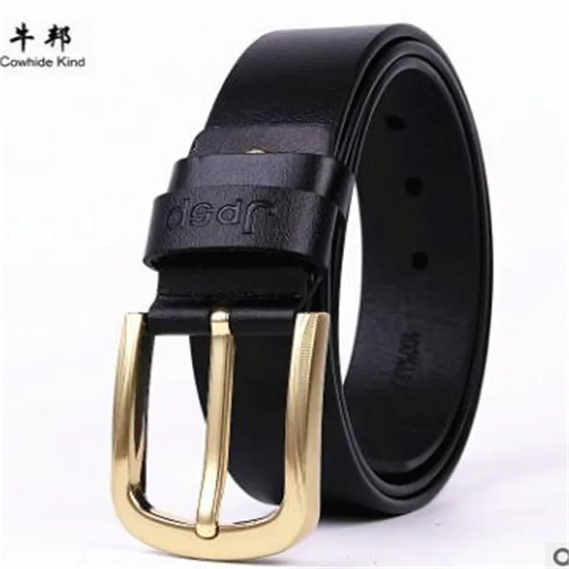 Korean version of pure cowhide retro clasp 100 with women's leather belt female fashion decoration wide2_voghion.com
