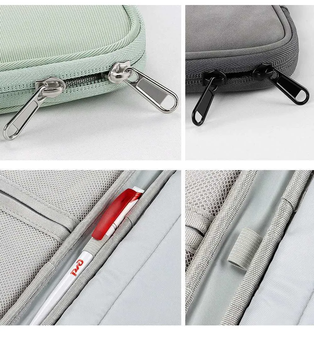 Housse pour ordinateur portable de 13,6 pouces pour livre A2337 2020 A2338 M1 Chip Pro 13 2022 M2 Air 13,6 12 11 Tablet PC Pouch CoverC241011_voghion.com