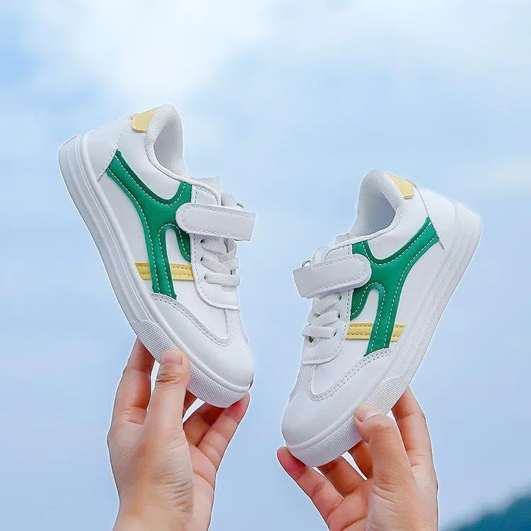 New Fashion Children's Pu Leather Kids Casual Sports Littlesprouts Boys and Girls Walking School Running Sneaker Shoes_voghion.com