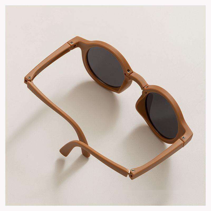 Silicone Boys And Girls Eye UV Protection Children's Baby Polarized Sunglasses_voghion.com