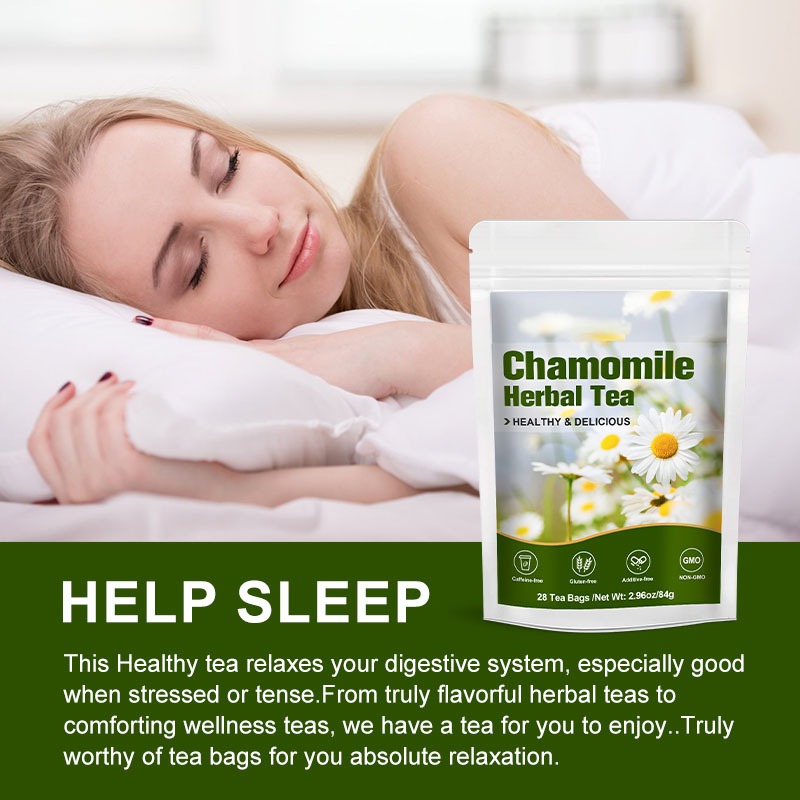 Chamomile Tea For Relaxation And Sleep, Natural Herbal Flower Tea_voghion.com