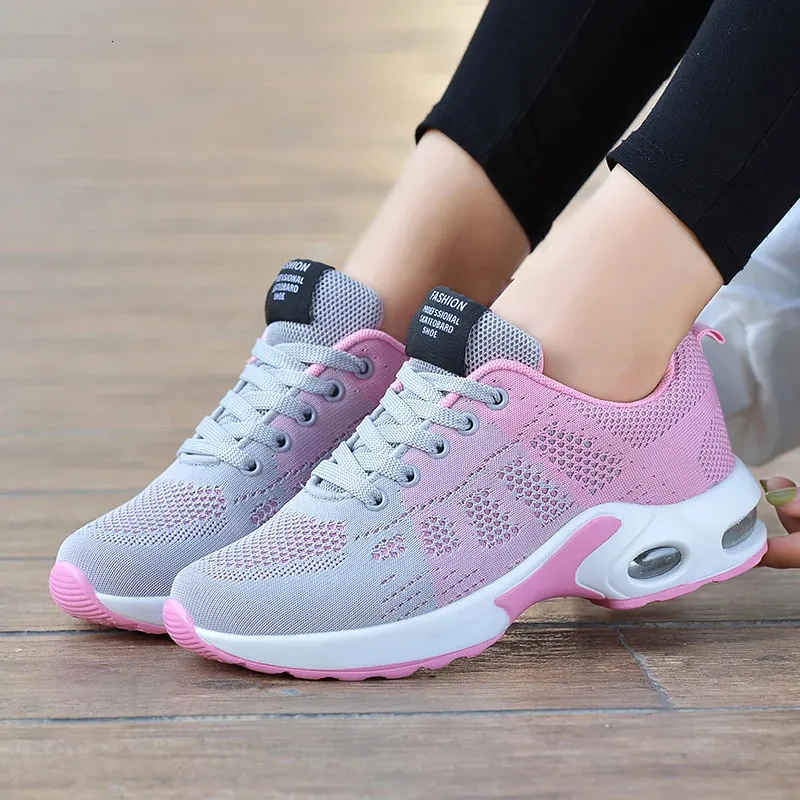 Women Comfortable Ladies Flat Womens Footwear Platform Sneakers Trainers Shoes Woman Mujer 240607_voghion.com