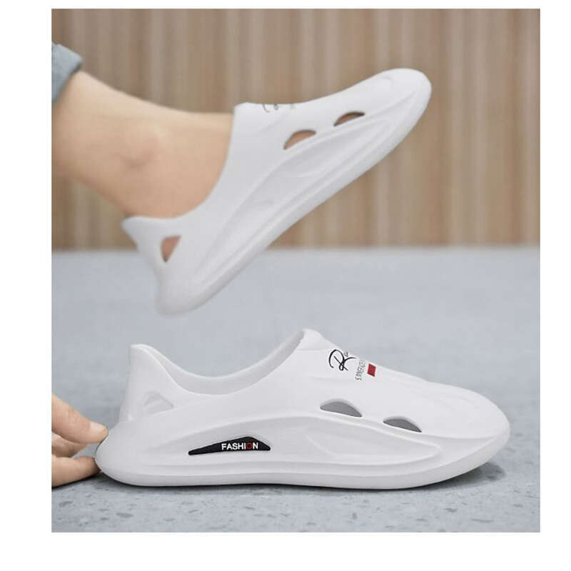 Summer New Baotou Outward Wearing Feet Feeling Sandals For Men's Personalized Trendy, Anti Slip, Wear Resistant, Casual_voghion.com