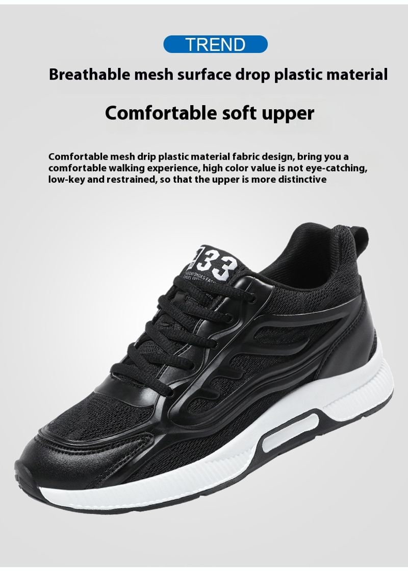 Onzichtbare interne casual heren helling hak hoogte toename grote maat kleine witte schoenen_voghion.com