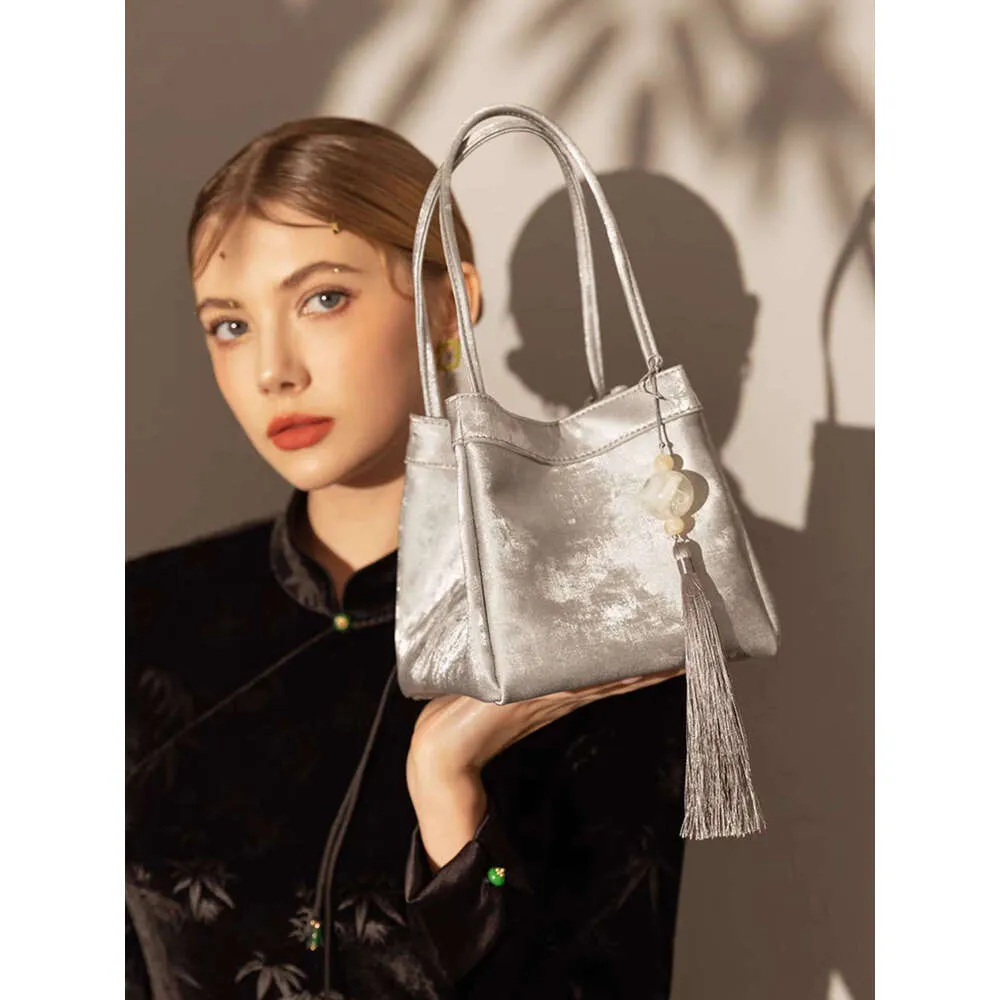 MABULA Marke Frauen Chinesischen Stil Echtes Leder Tasche Hohe Qualität Designer Eimer Top Griff Geldbörse 2024 Exquisite Mädchen_voghion.com