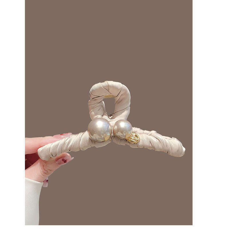 Pearl Grasp Große weibliche Rückseite des Kopfes Curling Kopfstück High End Exquisite 2024 Neue koreanische Haarspange_voghion.com