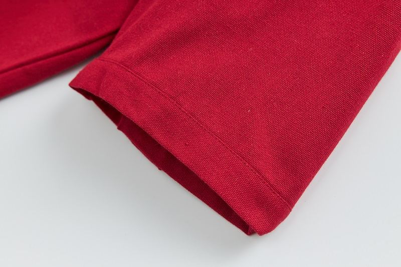 Men's Clothing  shirt solid color men's foreign trade men's summer men's cotton and linen casual shirt half placket stand collar new_voghion.com
