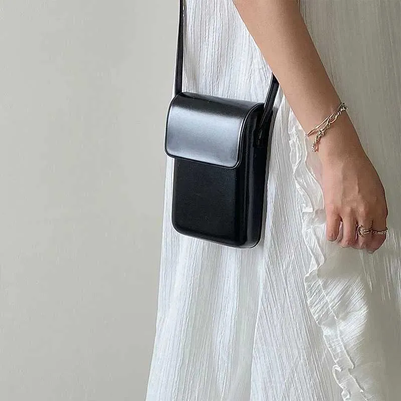Sacs à bandoulière à rabat 2024 pour femmes, mini sacs à main et sacs à bandoulière en cuir PU pour filles, dames, téléphone, simple, solide, design_voghion.com