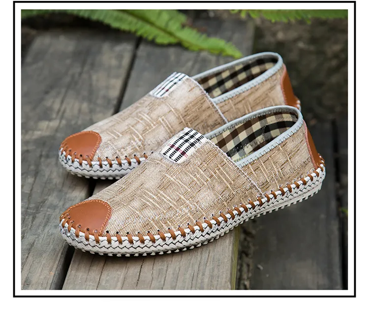 Pantofi sport casual pentru bărbați, pantofi sport cu toc înalt, respirabili, din denim, pentru bărbați, stil pescar, design de brand, espadrile, pantofi sport_voghion.com
