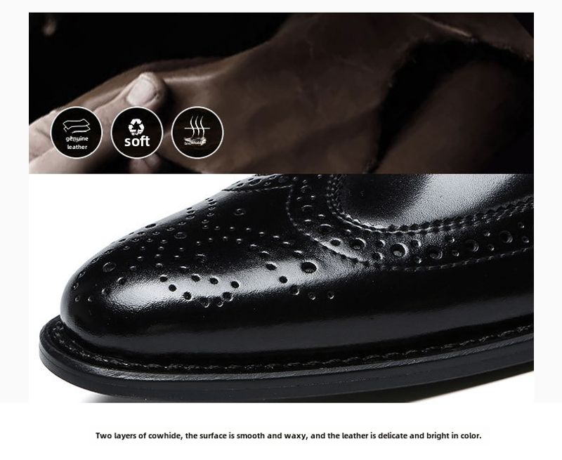 Japanse grensoverschrijdende zakelijke leren schoenen voor heren_voghion.com