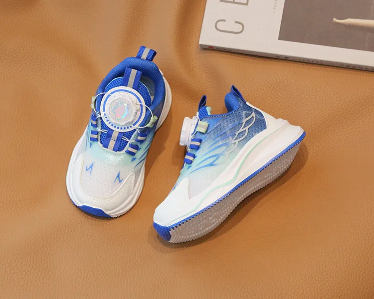 Toddler Sport Spring New Boy Basketball Rotating Buckle Kids Happysteps Fashion Girl Light Running Trainer Shoes Sizes_voghion.com