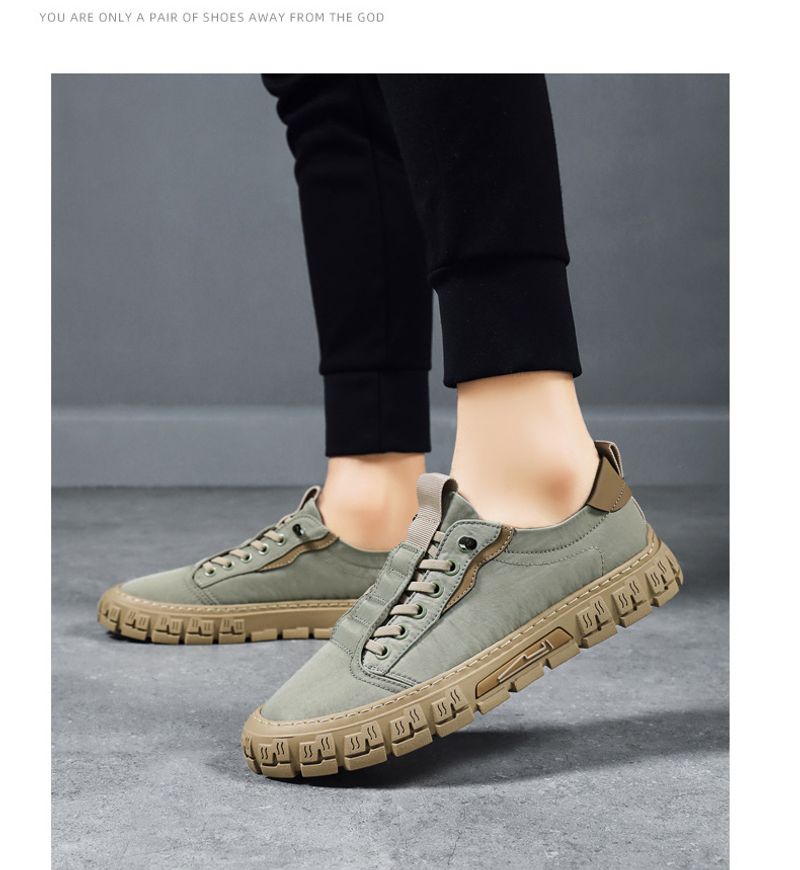 Scarpe da tennis da uomo con plateau vulcanizzate, alla moda, casual, traspiranti, per esterni_voghion.com