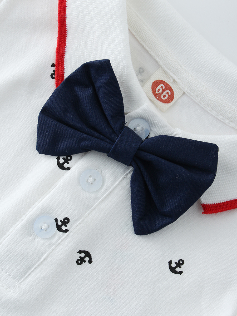 Abbigliamento estivo per neonati Mother&Kids, abbigliamento per bambini, abbigliamento da arrampicata, abbigliamento triangolare + cappello, abbigliamento da uomo multi-pezzo_voghion.com