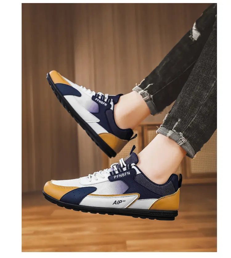 Nouvelles chaussures décontractées en maille pour hommes, pointures 39-44_voghion.com