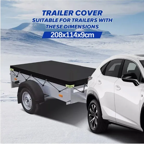 Waterproof Trailer Cover Tarp With Reflective Strips And Uv Shield_voghion.com