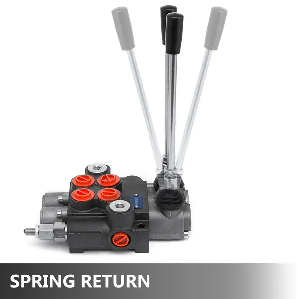 Hydraulic Directional Control Valve 2 Spool 11gpm Double Acting_voghion.com