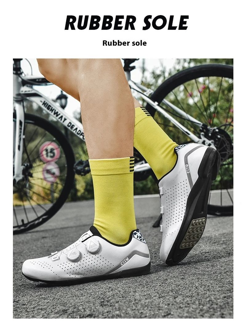 Käschte Leeschtung Männer a Fraen Self-locking Strooss flaach Sport Mountain Vëlo Offroad Schong, D343_voghion.com