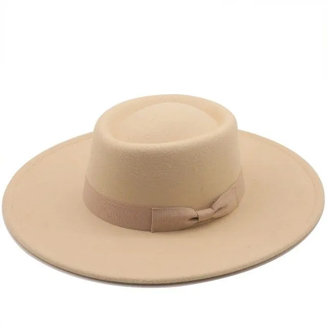Άνδρες Γυναικεία Καπέλα Fedora με Γράμμα, Casual, Vintage, Φθινοπωρινά Χειμερινά Καπέλα, Λεοπάρ, Σχεδιασμένο για Τζαζ, Υπαίθρια Καπέλα, Σομπρέρο, Δώρα_voghion.com