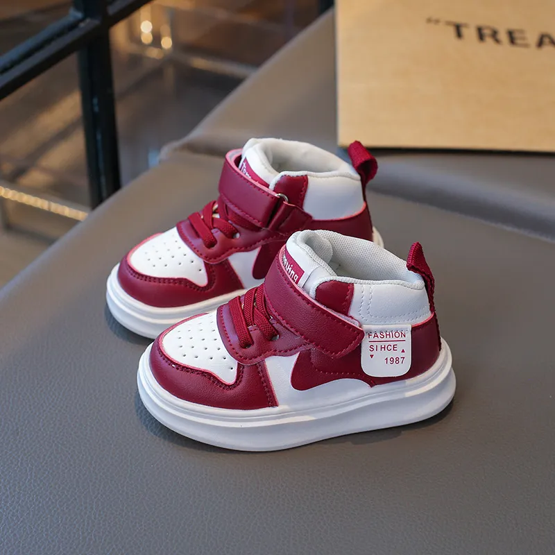Kids Basketball For Children High Top Trainers Boys And Girls Littlesprouts Sport Running Sneakers Enfant Toddler Baby_voghion.com