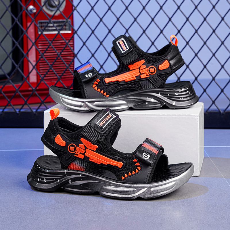 Boys sandals Summer new fashion handsome trend soft soled beach cool shoes for boys_voghion.com