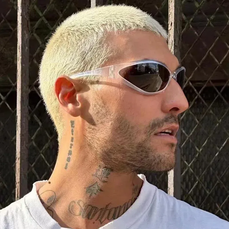 Ochelari de soare Y2K de designer de brand Sport ochelari de soare pentru femei pentru bărbați Vintage Punk ochelari de soare Future Riding Steampunk ochelari_voghion.com