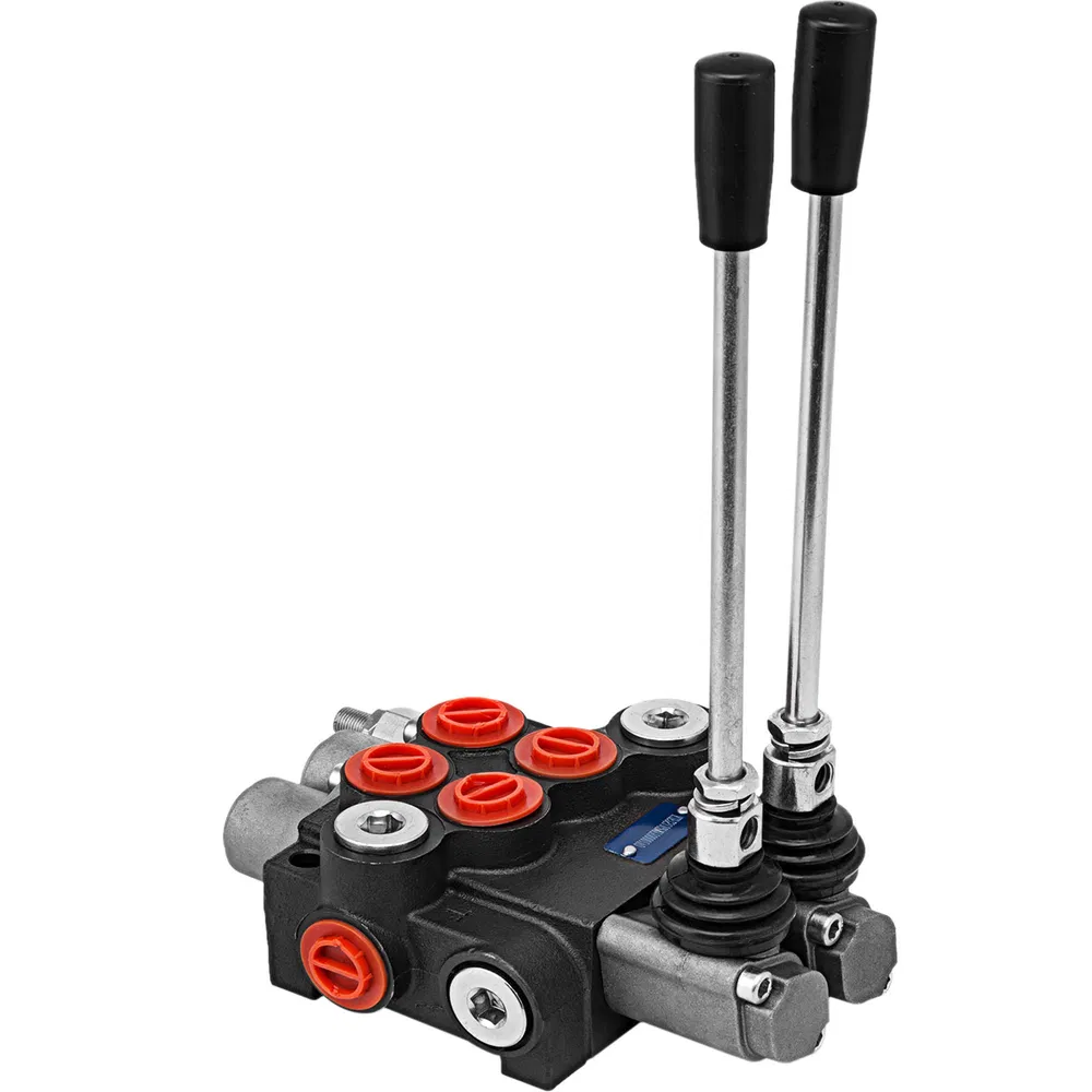 Hydraulic Directional Control Valve 2 Spool 11gpm Double Acting_voghion.com