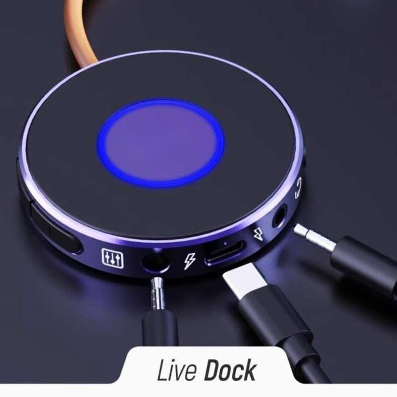 【 Eliminate Noise 】 Sy Forest Island UFO External Sound Card Portable Live Recording Instrument Mobile Computer Android_voghion.com
