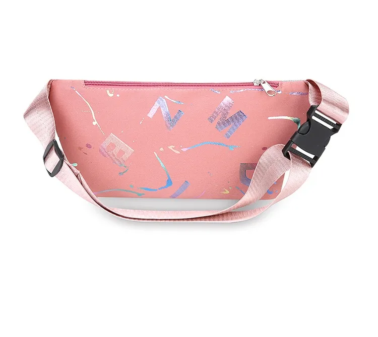 Marsupi da donna con stampa bronzata, cintura alla moda, borse a tracolla, marsupio da corsa, viaggio, allenamento_voghion.com