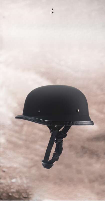 Small Lightweight Soldier Harold Motorcycle EPS Buffer Lining Travel Helmet_voghion.com