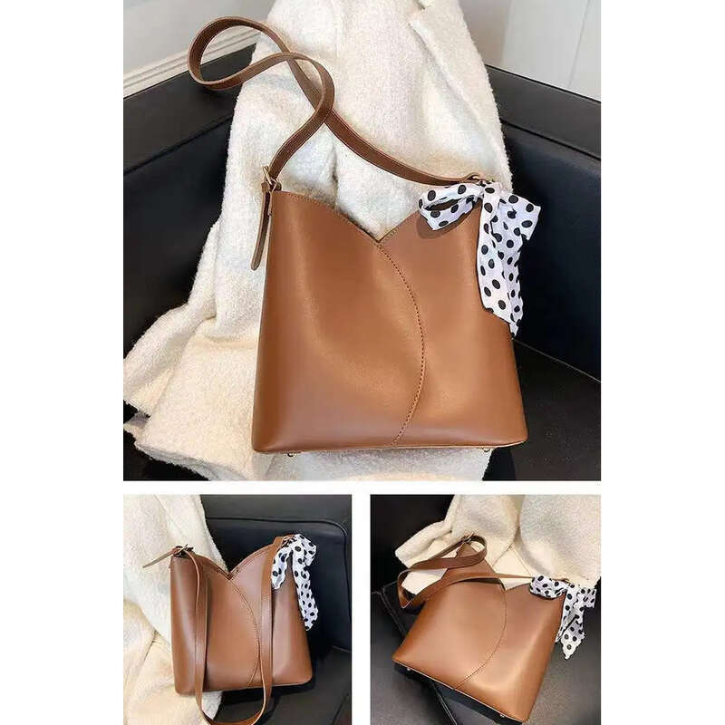 simple Leisure Shoulder Handbag, Large Capacity Ladies Handbag_voghion.com