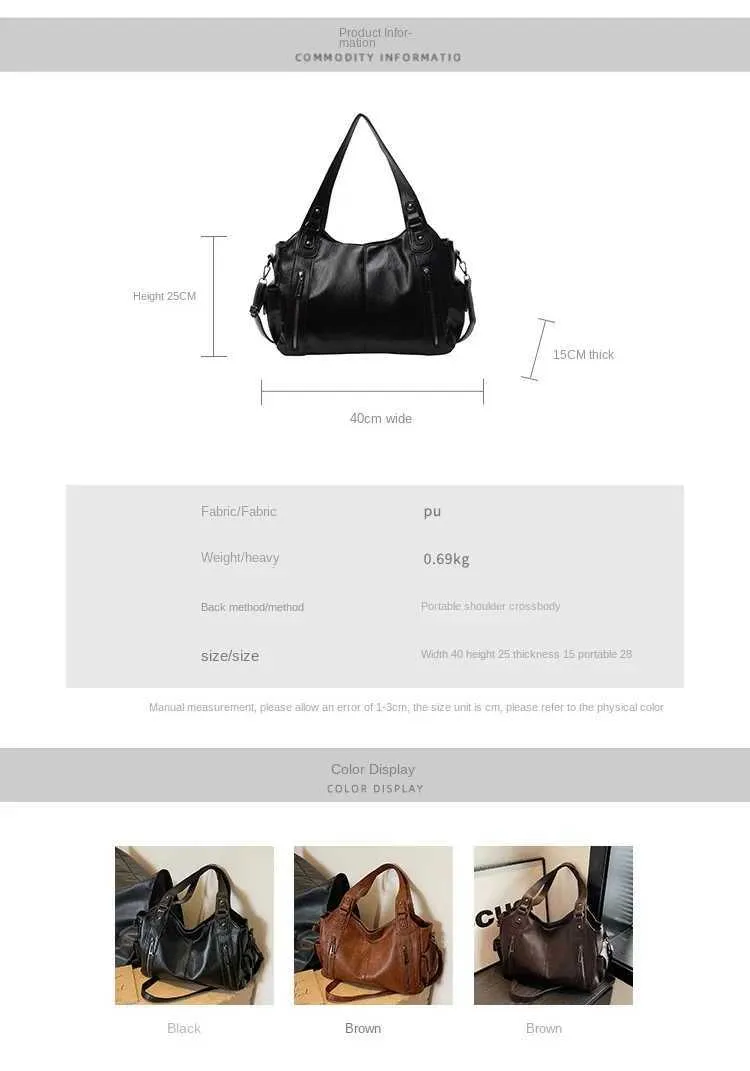 Sacs à bandoulière à compartiment intérieur souple 2024 de haute qualité aux couleurs contrastées pour femmes Mode Fermeture éclair Pu Femmes_voghion.com