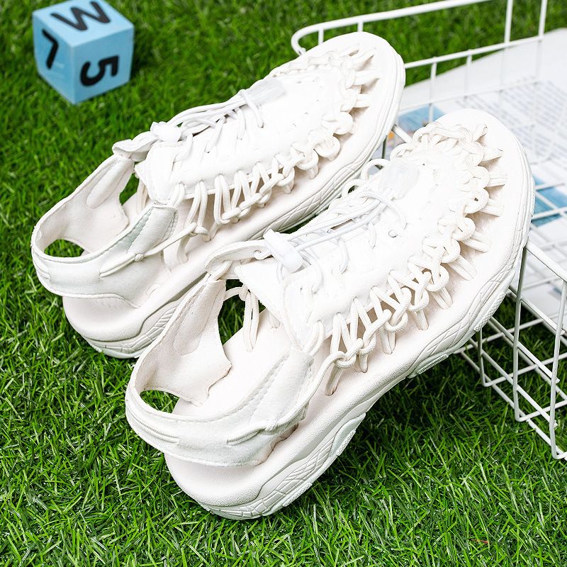 2021 New Knitted Shoes for Children's Beach Sandals_voghion.com