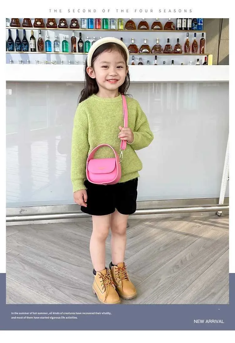 Crossbody Mutter Kinder für Mädchen Schulter Taschen Geldbörsen und Handtaschen Solide Brieftasche Reisetasche Bolsas Para Mujeres SacC241115_voghion.com