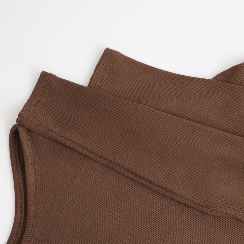 Tuta a maniche lunghe con collo alto e fondo a camicia da donna autunno e inverno_voghion.com