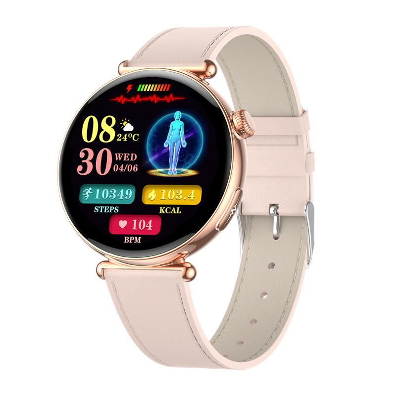 ET491 Fashion AI Smart Watch AMOLED EKG Health Monitoring BT Call Wristwatch Women Sport Fitness Tracker Smartwatch